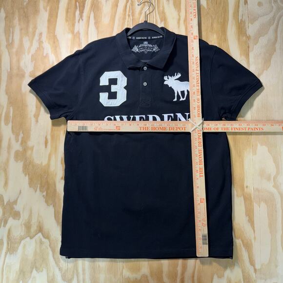 Vintage Y2K Sweden Moose embroider polo chief keef t-shirt - Picture 4 of 4
